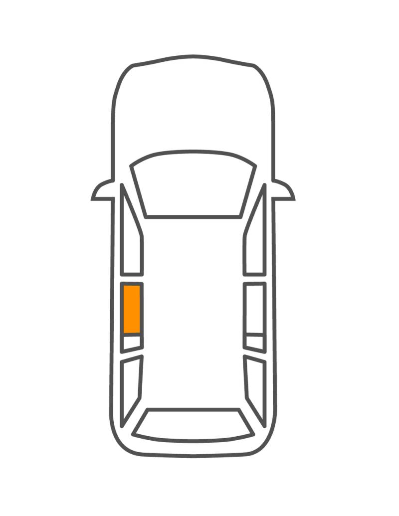 hintere Türscheibe OPEL INSIGNIA 2008- Glavista 6293LGNE5RD von Glavista