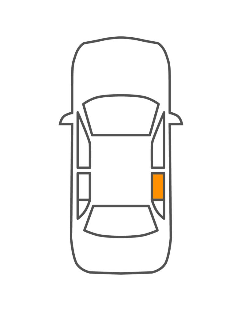 hintere Türscheibe OPEL INSIGNIA 2008- von Glavista