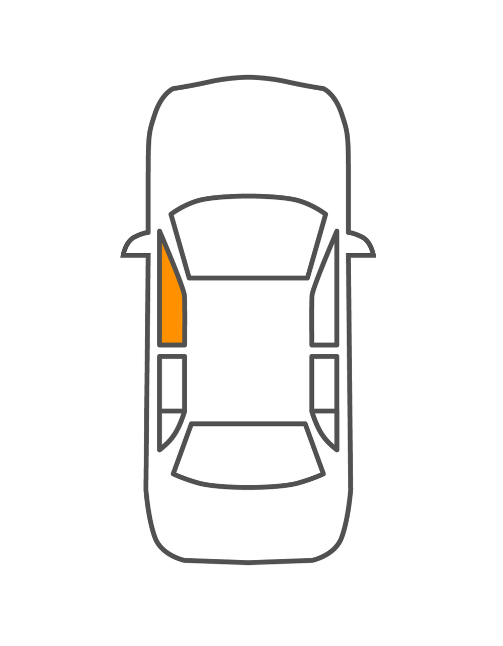 vordere Türscheibe BMW 5ER E34 1988- Glavista 2426LGNS4FD von Glavista