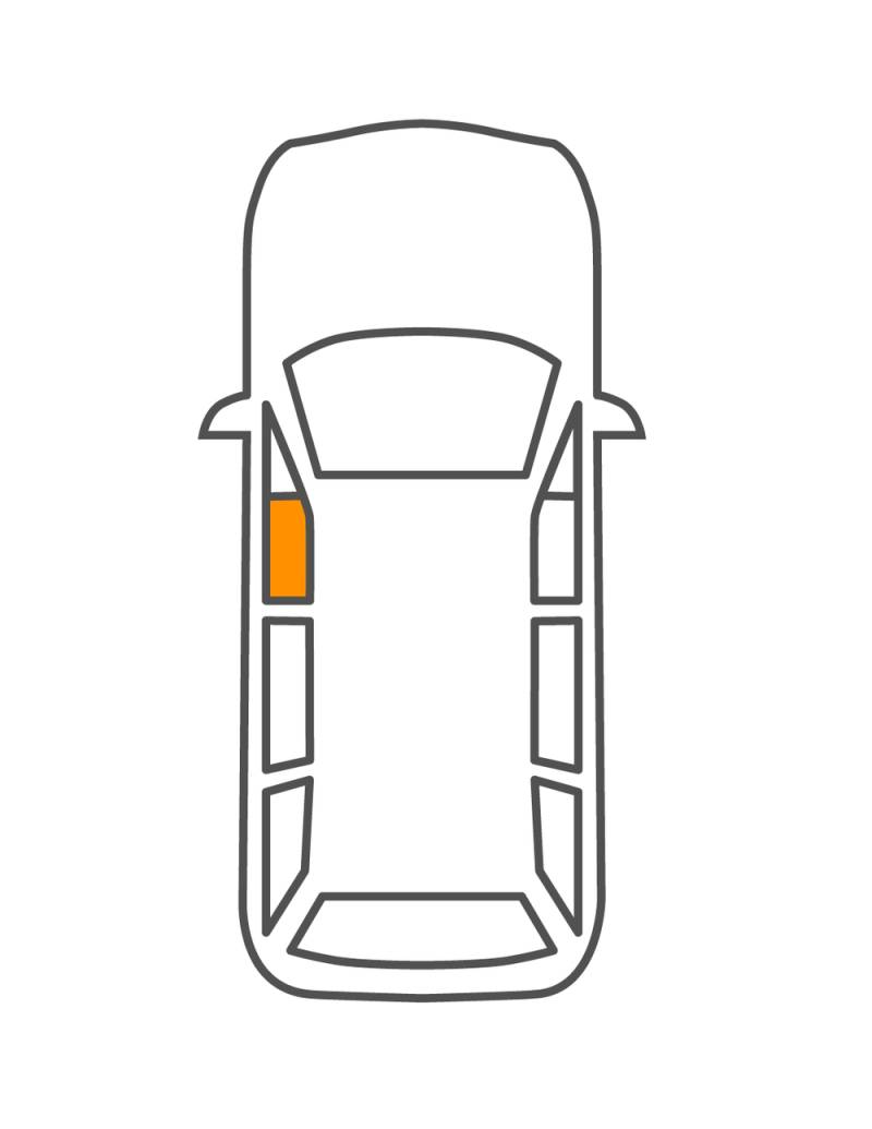 vordere Türscheibe MERCEDES A-KLASSE 1997- Glavista 5342LGNH5FD von Glavista