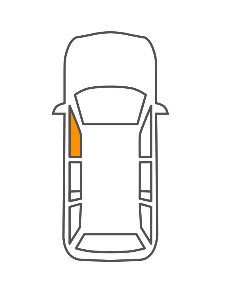 vordere Türscheibe MERCEDES W202 Glavista 5334LGNS4FD von Glavista