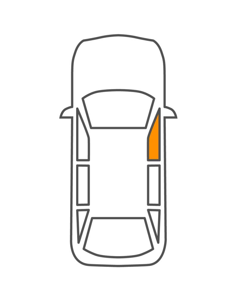 vordere Türscheibe OPEL ASTRA 1991- Glavista 6257RCLH5FD von Glavista