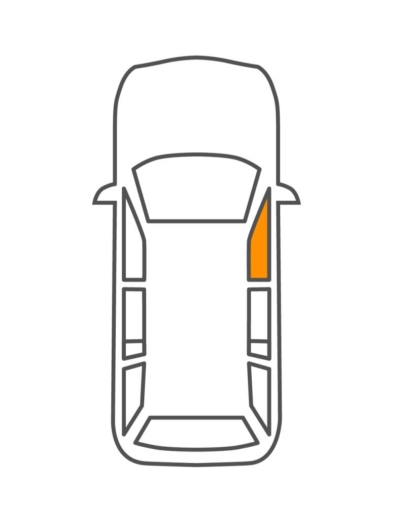 vordere Türscheibe RENAULT LAGUNA 2000- von Glavista