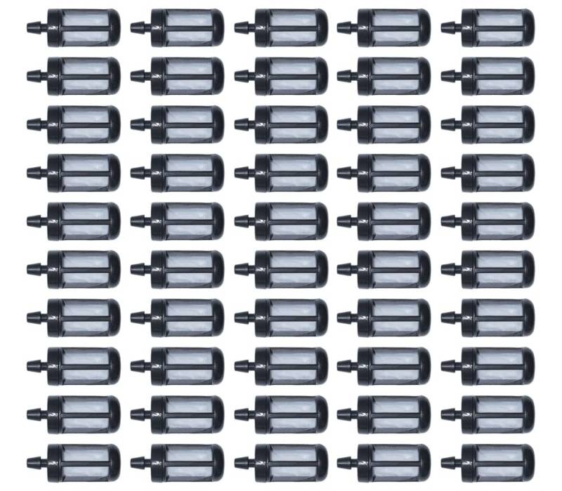 Gubeter 50-teiliges Gaskraftstoff-Benzinfilter-Kit, für Stihl Ms170C Ms171 Ms180C Ms181 Ms181C Ms201 Ms201C Ms201T Ms210 Ms210C 017 018 Ms170 Ms180 021 023 025 Ms210 Ms230 Ms250 0000 5 30. von Gubeter