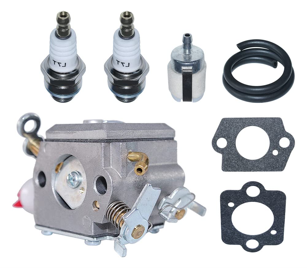 Gubeter Vergaser-Kit, für Husqvarna 340 340E 340Epa 345 345E 345Epa 346 346Xp 346Xp Epa 350 350Epa 351 351Epa 353 353Epa Gas-Kettensäge. Für Jonsered Cs2141, 503283208 503281812 503281614 von Gubeter