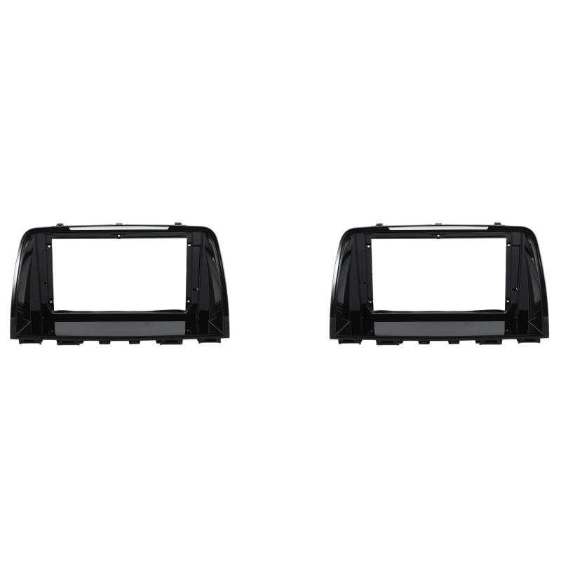 Guihydur 2X 2Din Auto DVD Rahmen Audio Passend zu Adapter Armaturenbrett Trim Kits Facia Panel 9 für 6 Atenza 2014-2016 von Guihydur