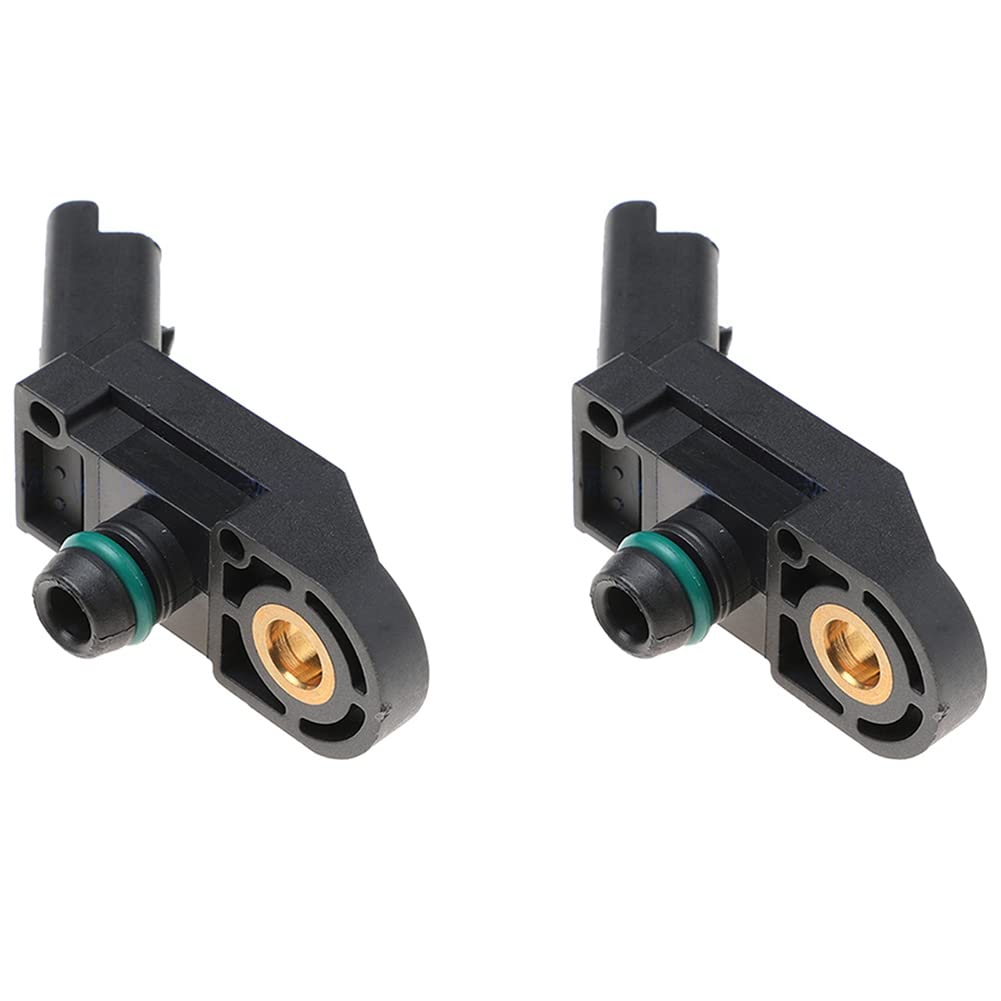 Guihydur 2X Auto MAP Sensor Krümmer Absolut Druck Sensor für 9639418880 0261230057 von Guihydur