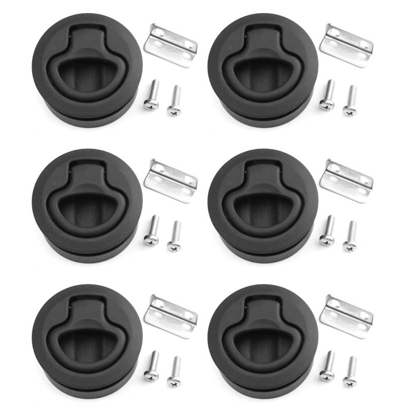 Guihydur 6X -Verriegelung Round Pull Latch 1/2 Tuer Ersetzen M1-63 RV Marine von Guihydur