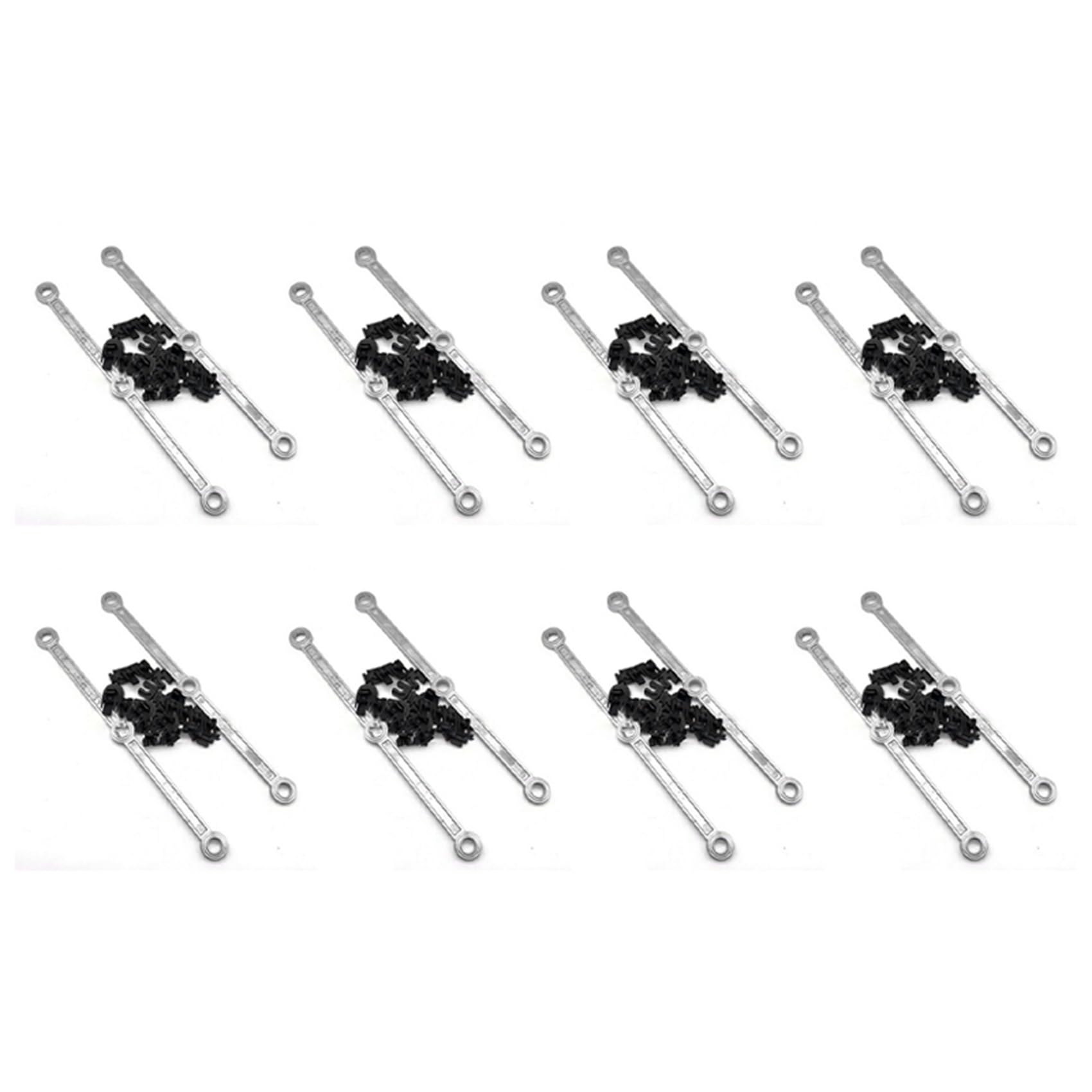 Guihydur 8X 6420903237 Ansaugkrümmer Pleuel Aluminium für 3.0L V6 OM642 von Guihydur