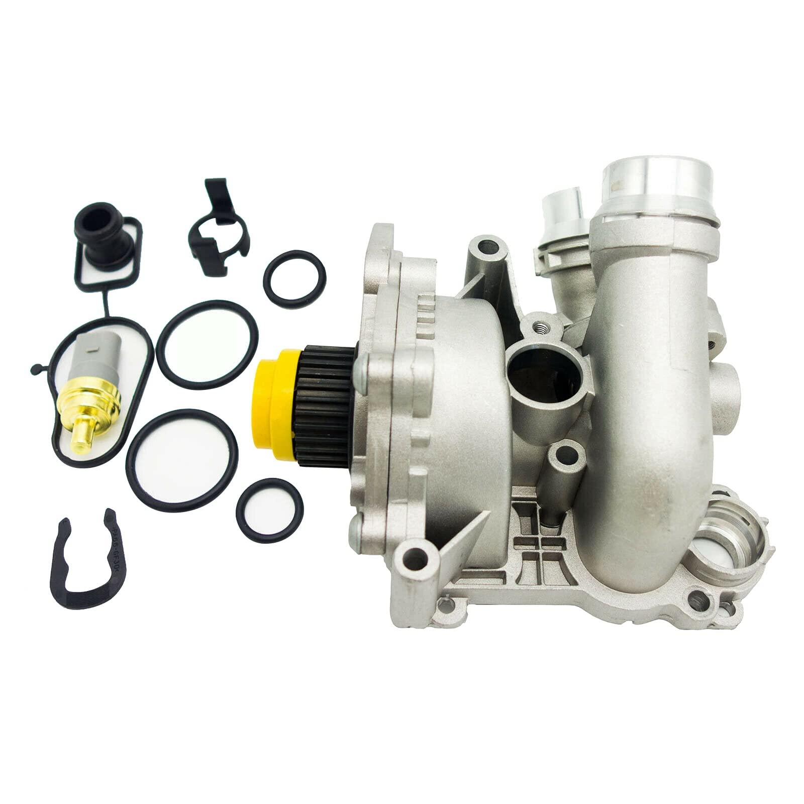 Guihydur Motor KüHlen Wasser Pumpe Thermostat für CC Golf - A3 A4 A5 A6 Q3 Q5 TT 1.8T 2.0T 06H121026 von Guihydur