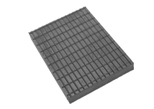 160x120x20mm Waffel Gummiauflagen für Wagenheber in vielen Größen Unterlage Auflage Wagen-Heber Hebebühne Auto Klotz Rangier-Wagenheber Puffer Reifen Reifenwechsel LKW Räder KFZ Tuning Zubehör von Gummiprodukt