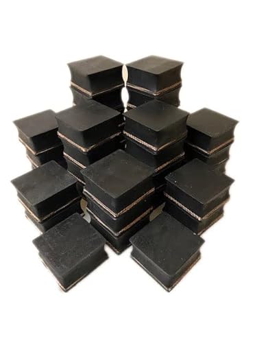 Gummiauflage 40x40x25mm (Karton mit 45 Stück=0.34€/Stück) für Wagenheber und Hebebühnen 1030 von Gummiprodukt