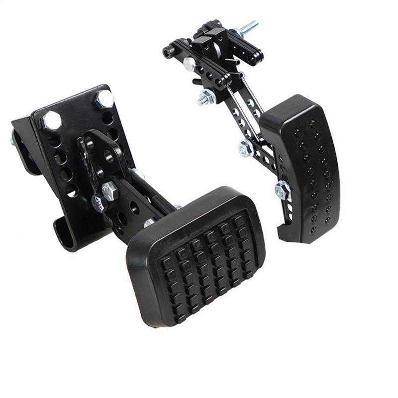 Extended Brake Pedal, Adjustable Brake Extender Short Drivers, Lightweight Auto Vehicle Accelerator Extension Pad, Enhanced Comfort for Easier Driving Control von Gungtj