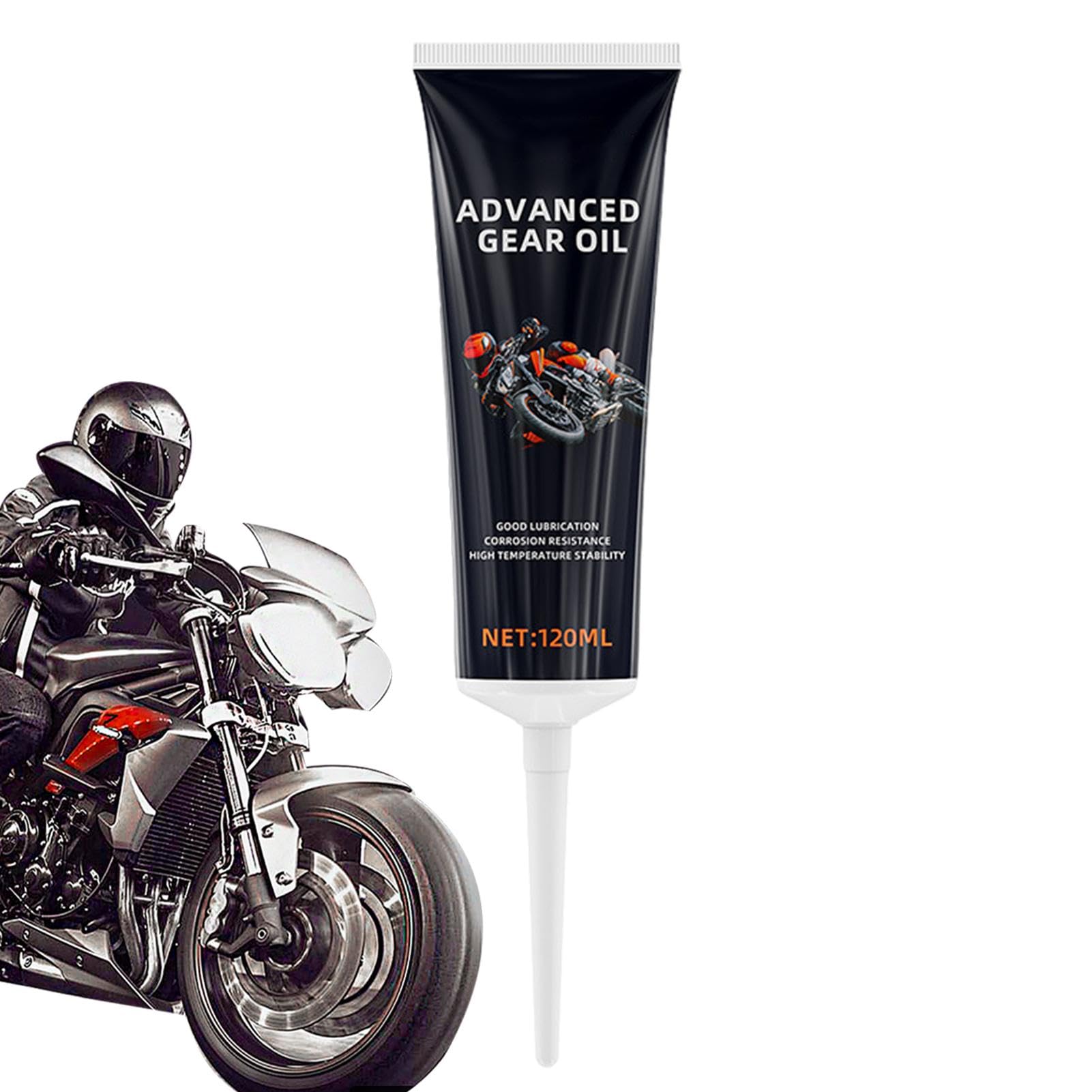 Gupcaqosjw Motorrad-Kettenschmiermittel, Powersports-Kettenöl - 120 ml Kettenöl Effizientes Kettenschmiermittel - Gleichmäßig verteilendes, tief eindringendes Kettenschmiermittel für Motoröle für von Gupcaqosjw