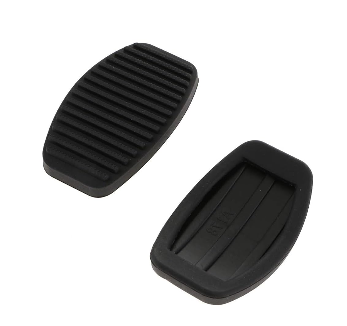 Guus Car Spare Parts GuusCar 2 PCS BRAKE OR CLUTCH PEDAL PAD RUBBERS FOR FIAT DOBLO PUNTO BRAVO FIORINO 4170605 7568442 51778057 71736224 von Guus Car Spare Parts