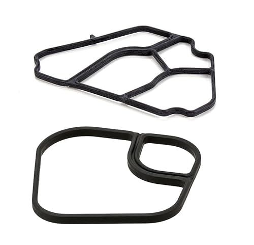 GuusCar FOR BMW 1/3 / 5 / X3 Engine Oil Filter Housing Gasket 2 PCS 11427787699 11427787695 von Guus Car Spare Parts