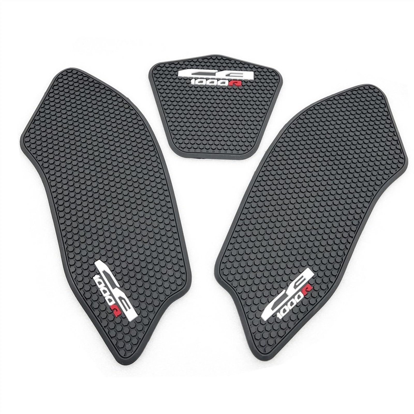 GuyAna Motorrad-Tankpad Kompatibel Mit CB1000R 2021 2022 2023 Motorradzubehör Anti-Rutsch-Seiten-Tankpad-Schutz Kniegriff-Traktionspad von GuyAna