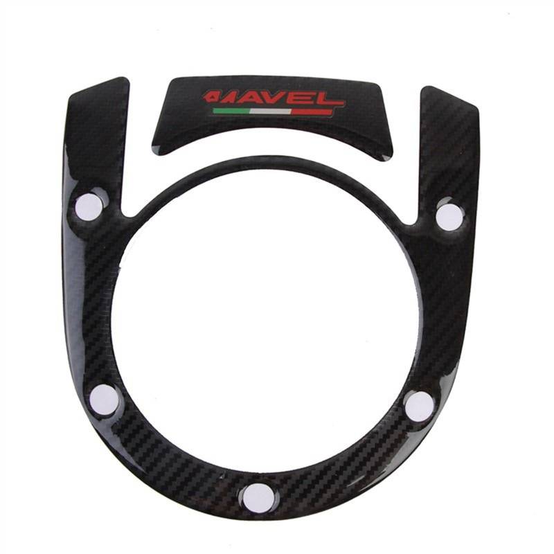 GuyAna Motorrad-Tankpad Kompatibel Mit Ducati Für Diavel 1200 2011 2012 2013 2014 2015 2016 2017 2018 2019 2020 Motorrad Tank Pad 3D Carbon-Look Tankdeckel Aufkleber von GuyAna