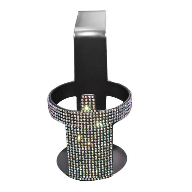 Bling Auto Becherhalter, Multifunktionaler Auto Getränkehalter, Tragbare Halterung für Auto, Bling Halter für Dosen, Flaschen, Tumbler, Sparkling Design, Leicht zu Reinigen, Stilvolles Innenzubehör von Gvblkq