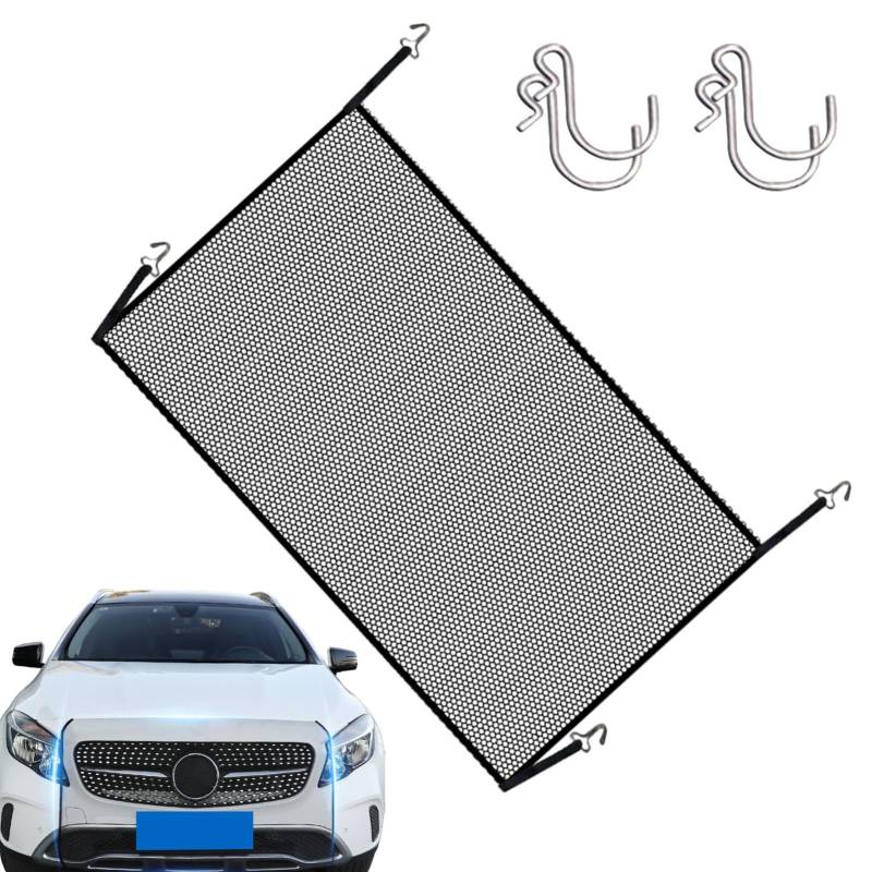 Car Grill Protection Net, Hood Engine Bumper Net, Foldable Grill Protection, Engine Hood Protection, Front Mesh Bumper Net, Car Mesh Protection, Engine Debris Protection, von Gvblkq