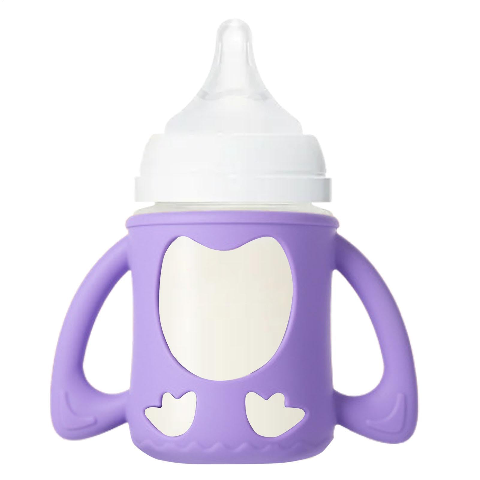 Gvblkq Baby Bottle Handles Sippy Cup Handles Baby Bottle Holder Comfortable Baby Bottle Grip Baby Bottle Handle Grip Heat Insulation Bottle Handle Sippy Cup Handle Grip Bottle Holder for Babies von Gvblkq