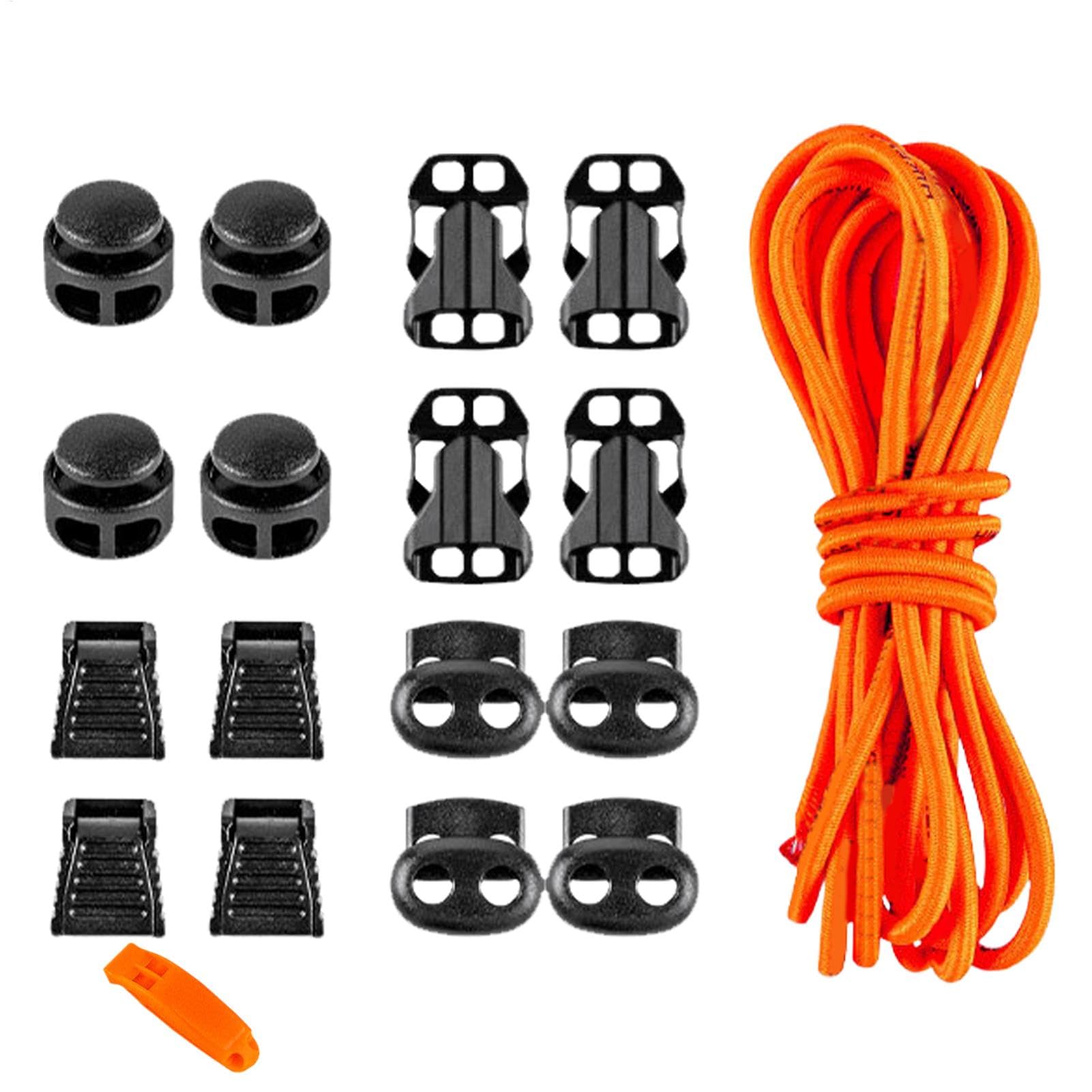 Gvblkq Backpack Elastic Rope Buckle, Hiking Backpack Daypack, Replacement 18-Piece Set, Increased Storage Capacity for Trekking, Outdoors, and Mountaineering, & Secure Design von Gvblkq