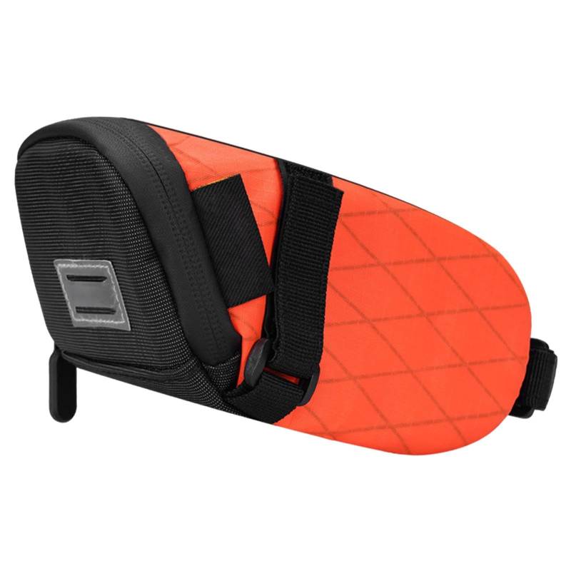 Gvblkq Bike Saddle Bag, Mountain Bike Pouch, Reflective Bike Bag, Under Seat Pouch Small Item Bag Bike Frame Bag Cycling Saddle Accessory Bike Storage Pouch Saddle Bag Reflector von Gvblkq