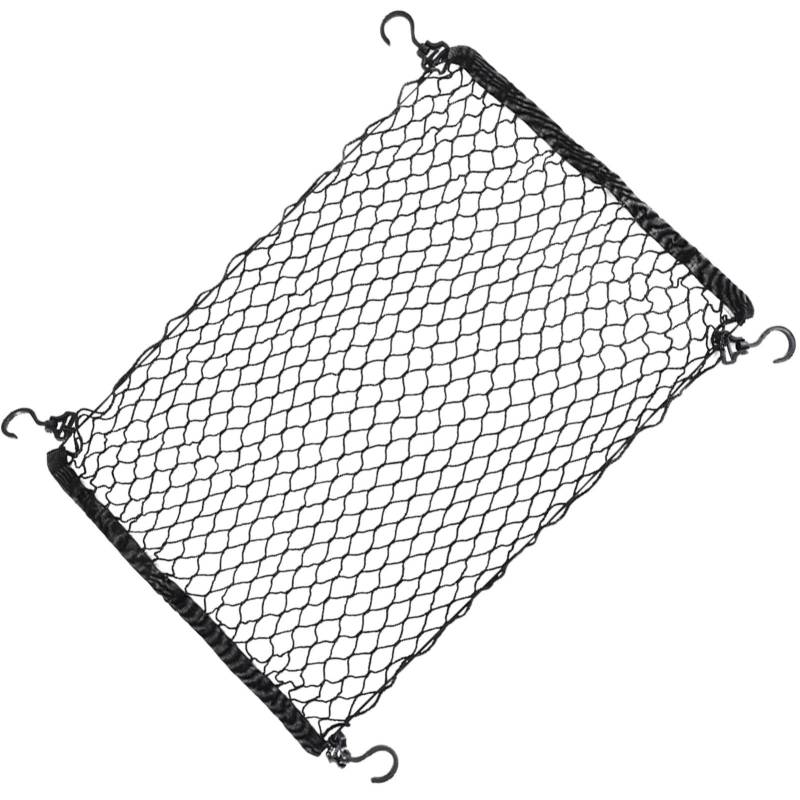 Gvblkq Car Rear Cargo Net, Elastic Automotive Net, Trunk Storage Solution, Stretchable Cargo Mesh, Vehicle Cargo Organizer, Hook Cargo Net, Boat Elastic Cargo Net, SUV Storage Net von Gvblkq