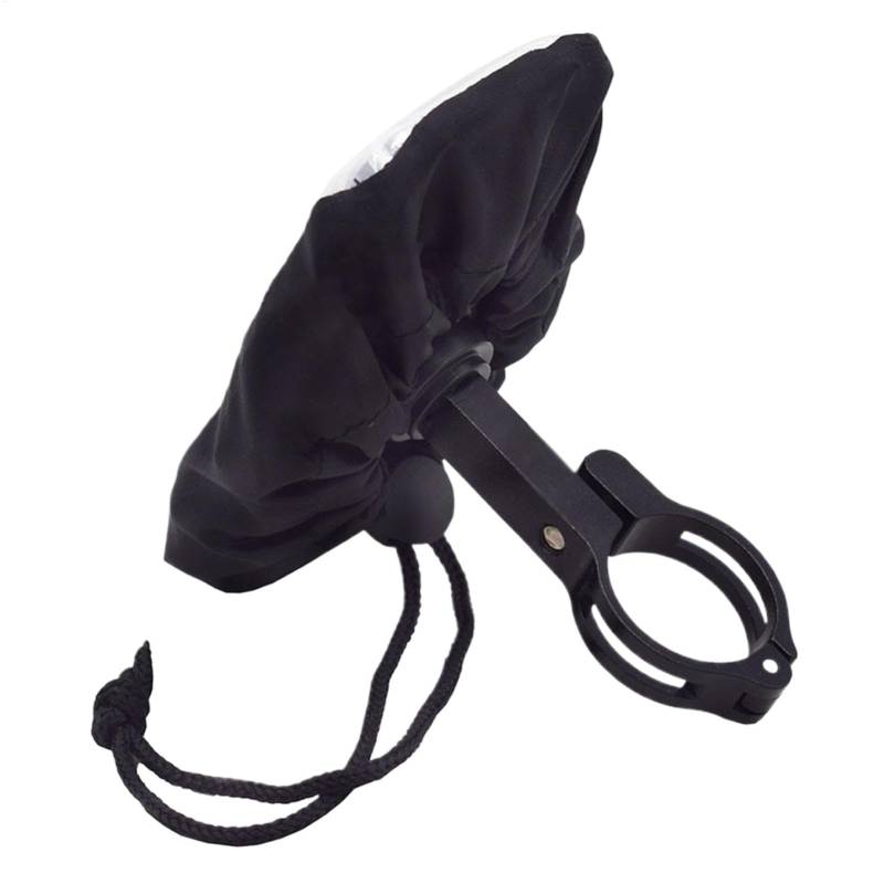 Gvblkq Fahrradtasche mit Vorderrahmen, wasserdichte Touchscreen-Lenkertasche, verstellbare Handyhalterung, empfindliche Fahrradtasche, ideal für Handys, einfacher Zugriff, 14 x 16,5 cm, praktisch von Gvblkq