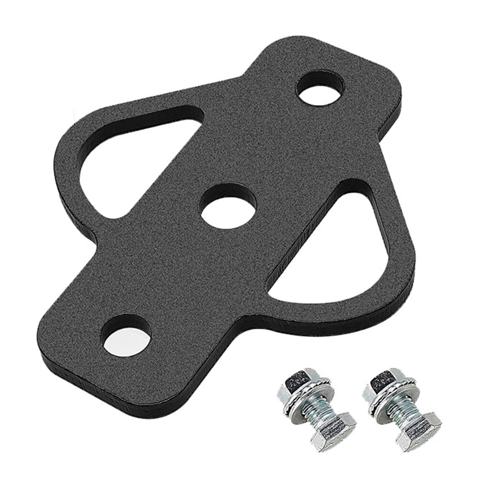 Rustproof Trailer Hitch Adapter, Multifunctional Steel Hitch for ATV, ATV Hitch Adapter with 2 Bolts, ATV Hitch Attachments for Golf Cart Garden Flat Towing Tow Ball Mount, 6.41x2.2in/16.3 * 5.6cm von Gvblkq