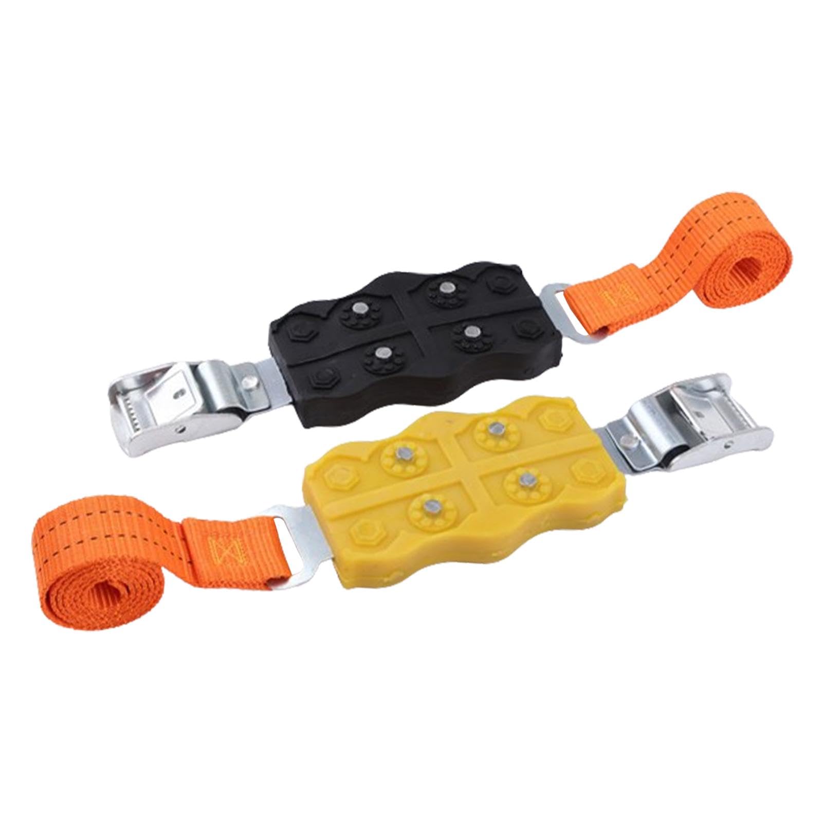 Wheel Traction Straps, Tire Chain Replacement, Car Tire Skid Prevention, Anti Skid Tire Blocks Emergencies Tire Straps, Traction Device Snow Ice Anti Slip Tire Chains For Vehicle von Gvblkq