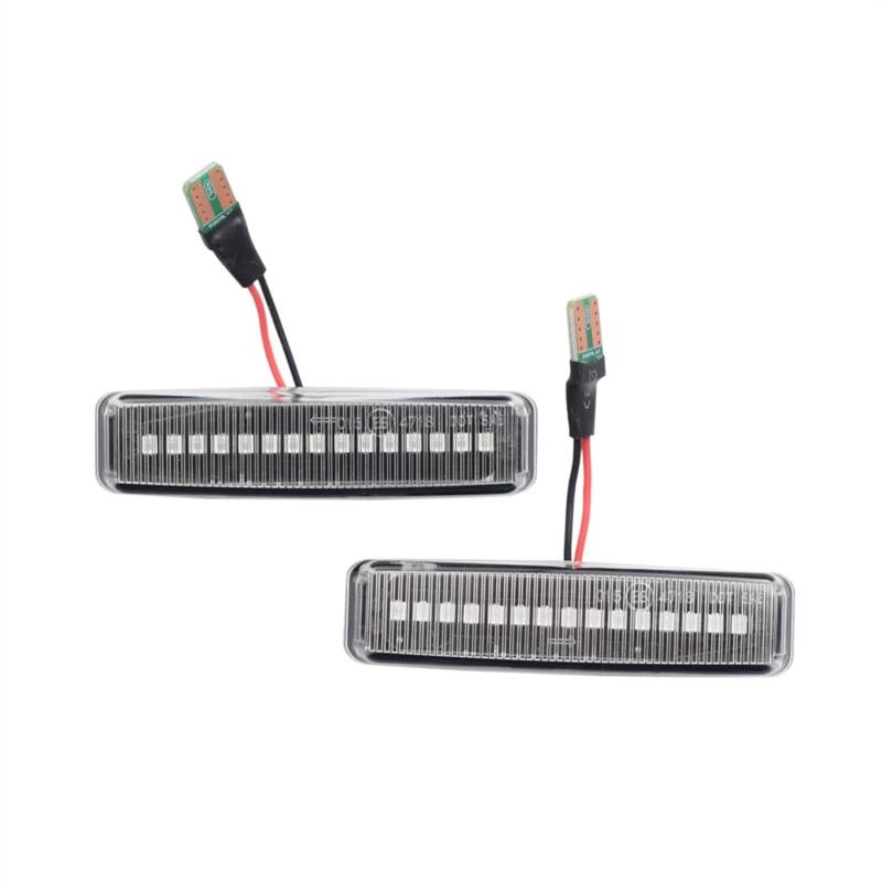 Auto Rückspiegel Blinker für BMW E39,Autobeleuchtung Dynamisches Blinker Links Rechts Zubehör,B von GwwEi6