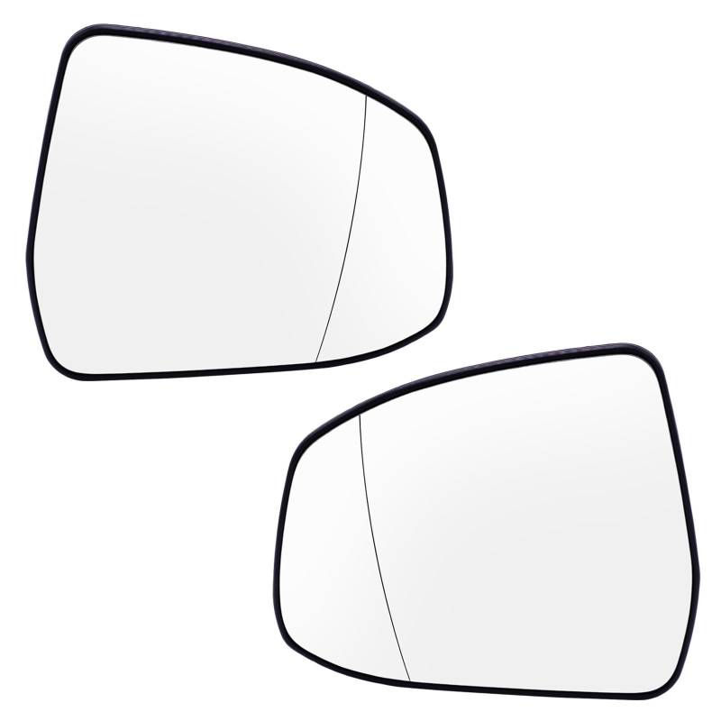 Für Ford Focus MK2 MK3 2008-2018 Mondeo MK4 2010-2014 Auto Außenspiegel Glas,Linke rechte Seite Rückspiegelheizung Glas beheizte Spiegellinse.,C-1Pair von GwwEi6