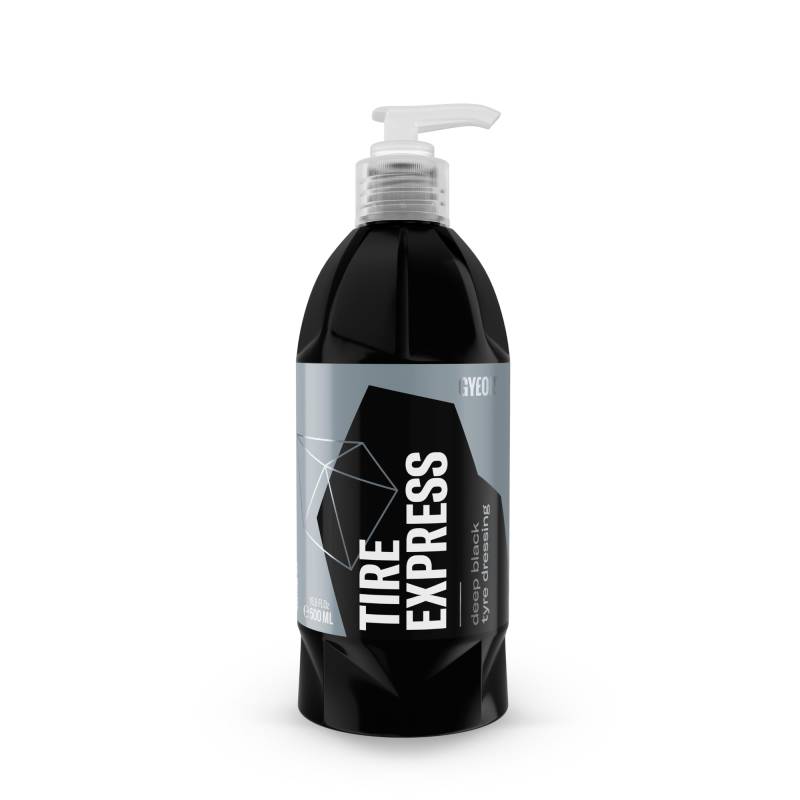 Gyeon Q²M TireExpress - Reifenversiegelung - matt, Tiefschwarz, schnelle Anwendung, hydrophobe Versiegelung (500 ml) von Gyeon