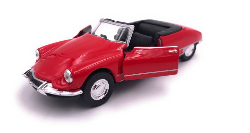 H-Customs DS 19 Cabriolet Modellauto Auto Lizenzprodukt 1:34 zufällige Farbauswahl von H-Customs