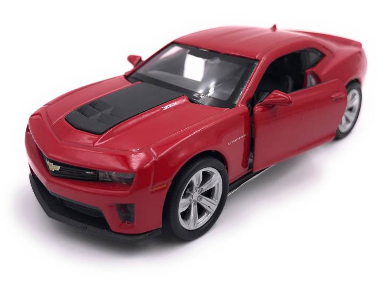 H-Customs Camaro ZL1 Modellauto Auto Lizenzprodukt 1:34-1:39 / Dunkelrot von H-Customs