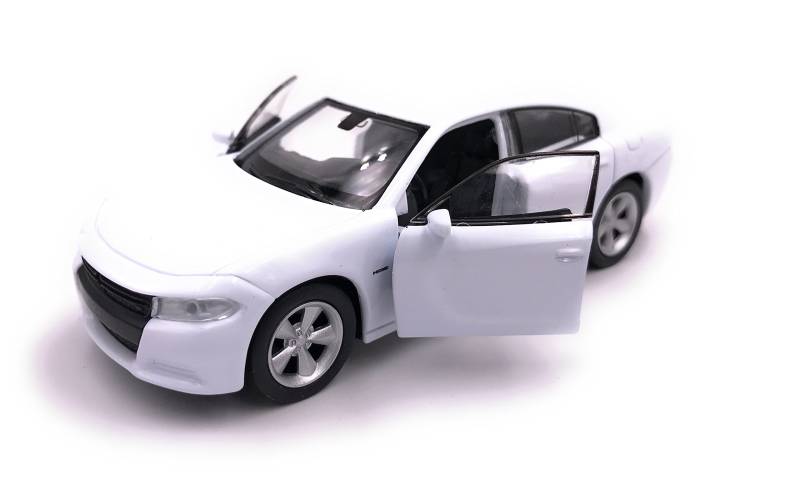 H-Customs Charger RT 2016 Modellauto Auto Lizenzprodukt 1:34-1:39 Weiss von H-Customs