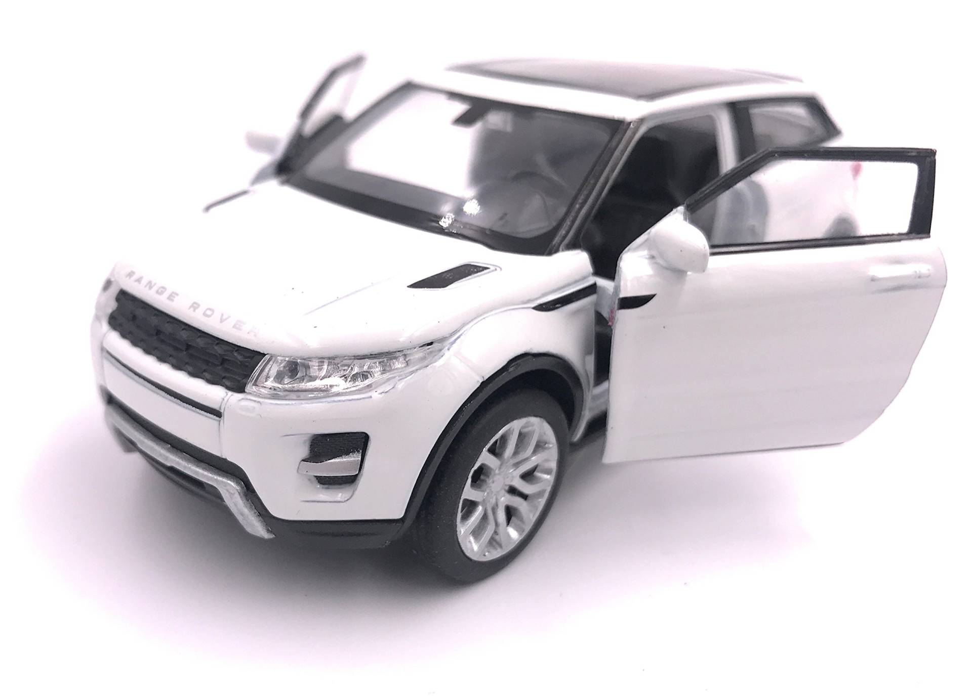 H-Customs Evoque Modellauto Auto Lizenzprodukt 1:34-1:39 Weiß von H-Customs