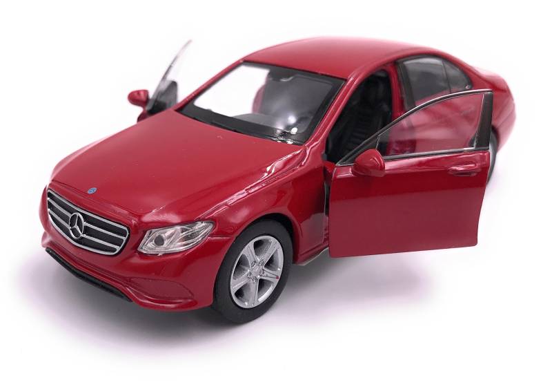 H-Customs Mercedes Benz E Klasse Modellauto Auto Lizenzprodukt 1:34-1:39 Rot von H-Customs