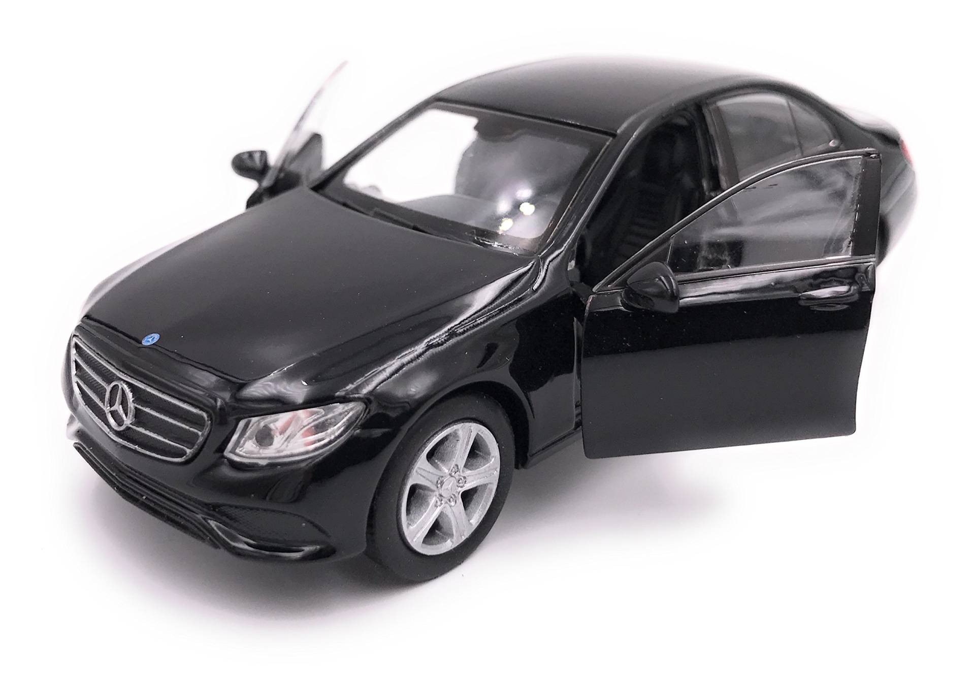 H-Customs Mercedes Benz E Klasse Modellauto Auto Lizenzprodukt 1:34-1:39 Schwarz von H-Customs