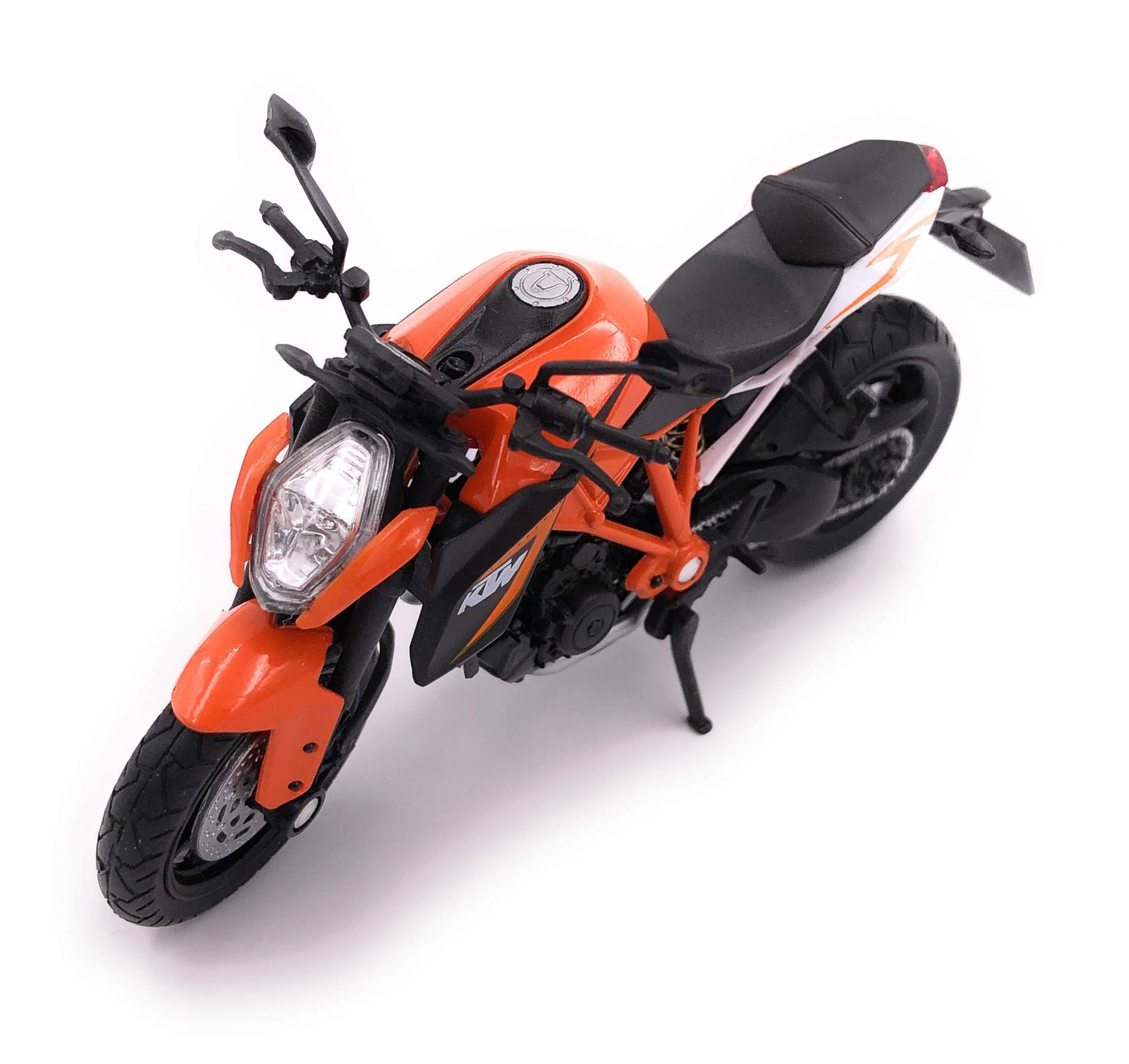 H-Customs Motorrad Bike Superduke R Orange Speed Bike Modell Lizenzprodukt 1:18 von H-Customs