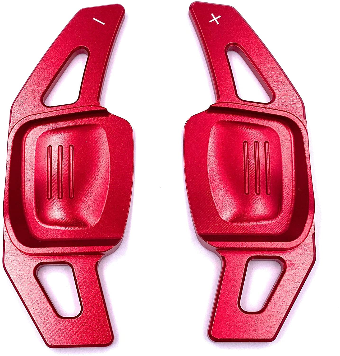 H-Customs Schaltwippen Shift Paddle kompatibel mit Golf 8 (auch GTI und GTD) V3 Rot von H-Customs