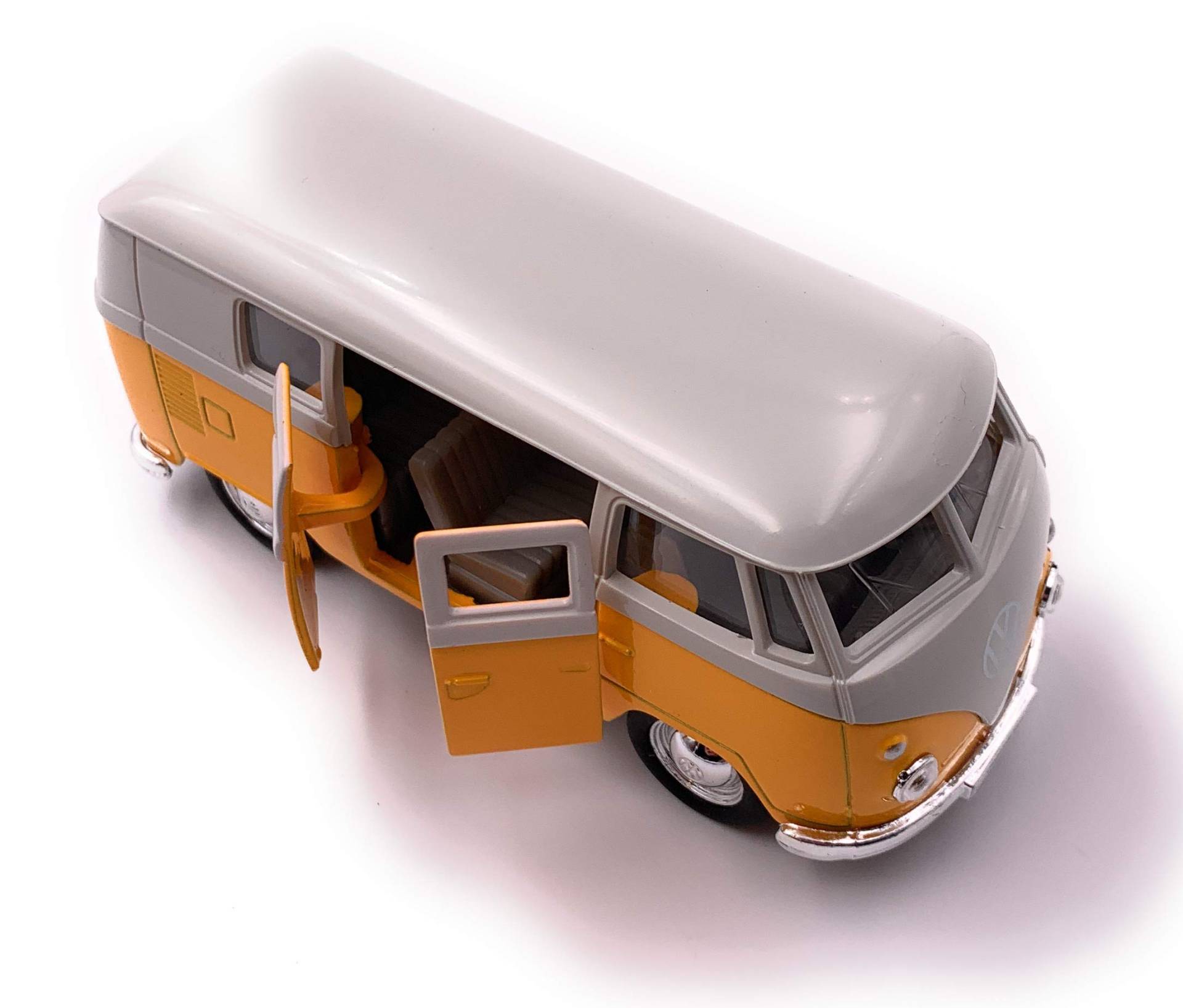 H-Customs T1 Bus 1963 Modellauto Auto Lizenzprodukt 1:34-1:39 Gelb von H-Customs