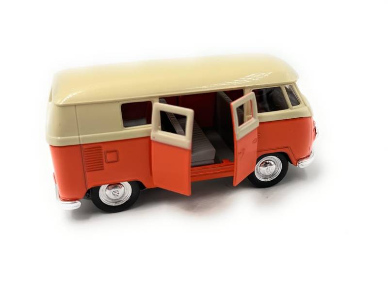 H-Customs T1 Bus 1963 Modellauto Auto Lizenzprodukt 1:34-1:39 Orange von H-Customs