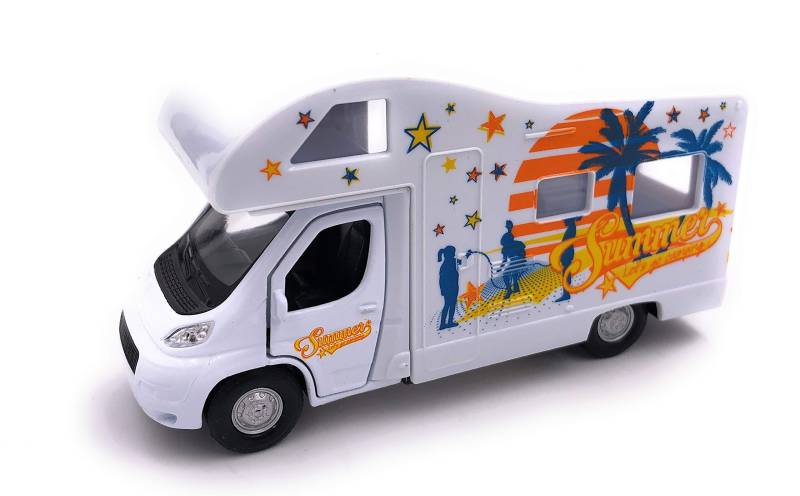 H-Customs Welly Summer Camper Wohnwagen Modellauto Auto Wohnmobil 1:34-1:39 von H-Customs