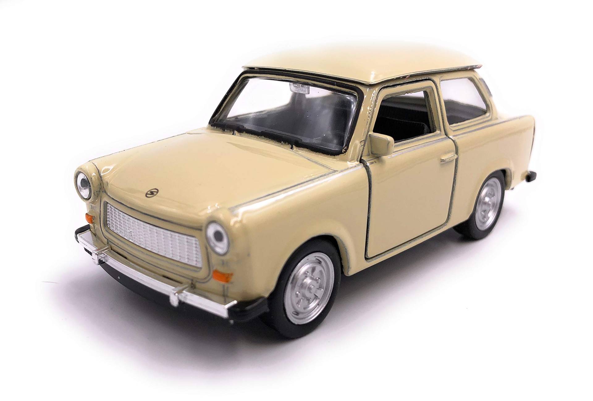 H-Customs Welly Trabant Trabi Modellauto Auto Lizenzprodukt 1:34-1:39 Ocker von H-Customs