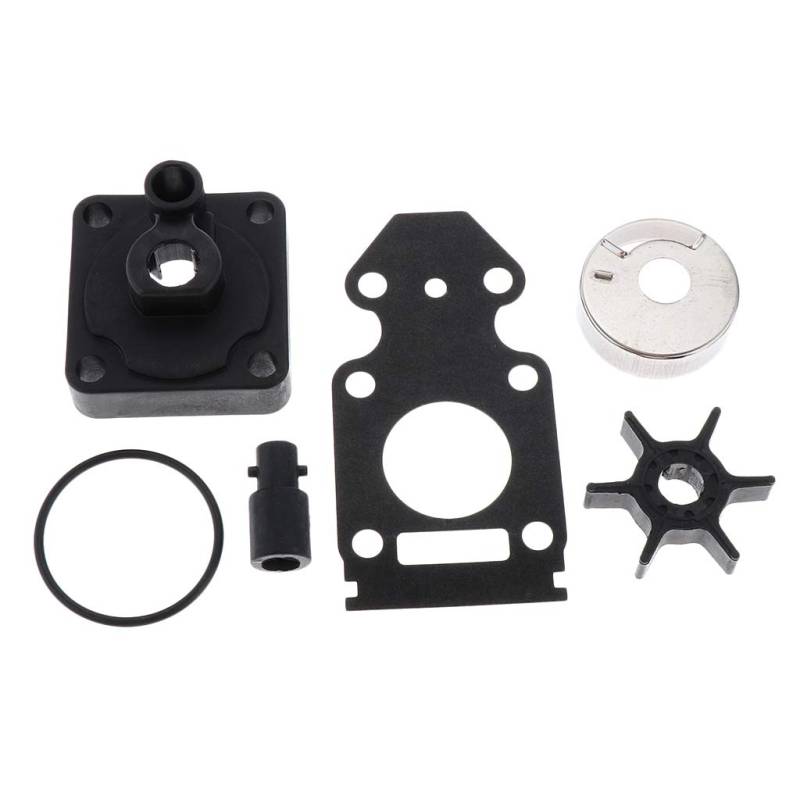 H HILABEE Wasserpumpen Impeller Kit Für Yamaha 9,9 PS, 15 PS, 18 PS, 2 Takt Außenborder von H HILABEE