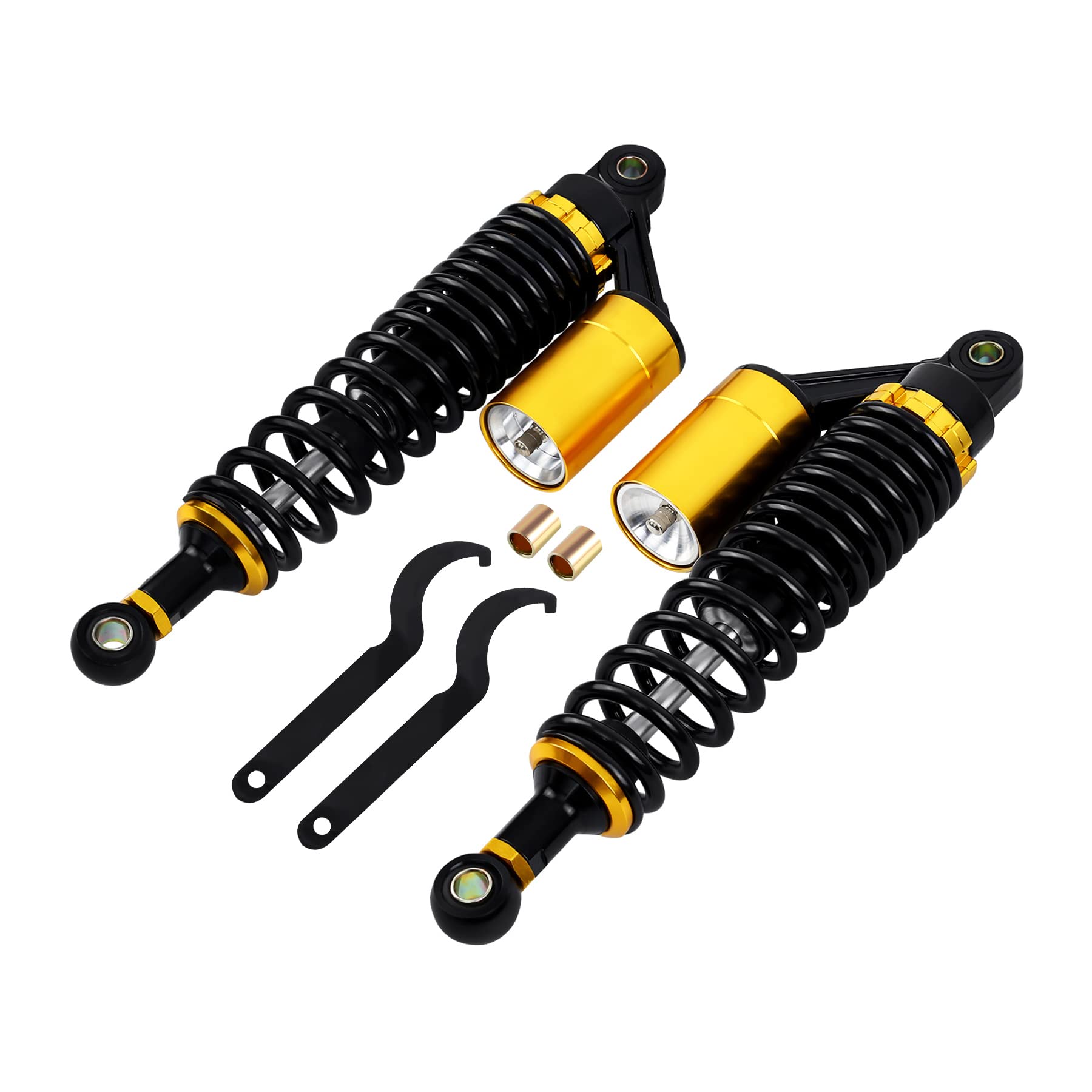 H-YEEU 320mm 13.5 Zoll Feder Universal Motorrad Stoßdämpfer Hinterradaufhängung für ATV Quad Roller Dirt Bike von H-YEEU