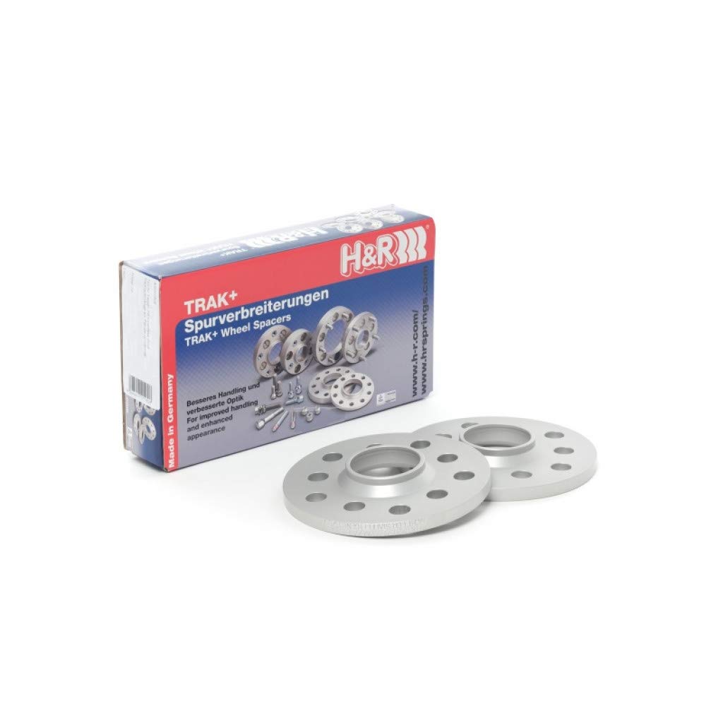 Spurverbreiterung TRAK+ Spurverbreiterungen/TRAK+ Wheel Spacers von H&R 20 mm (2075740) Distanzscheibe Räder, Silber von H&R