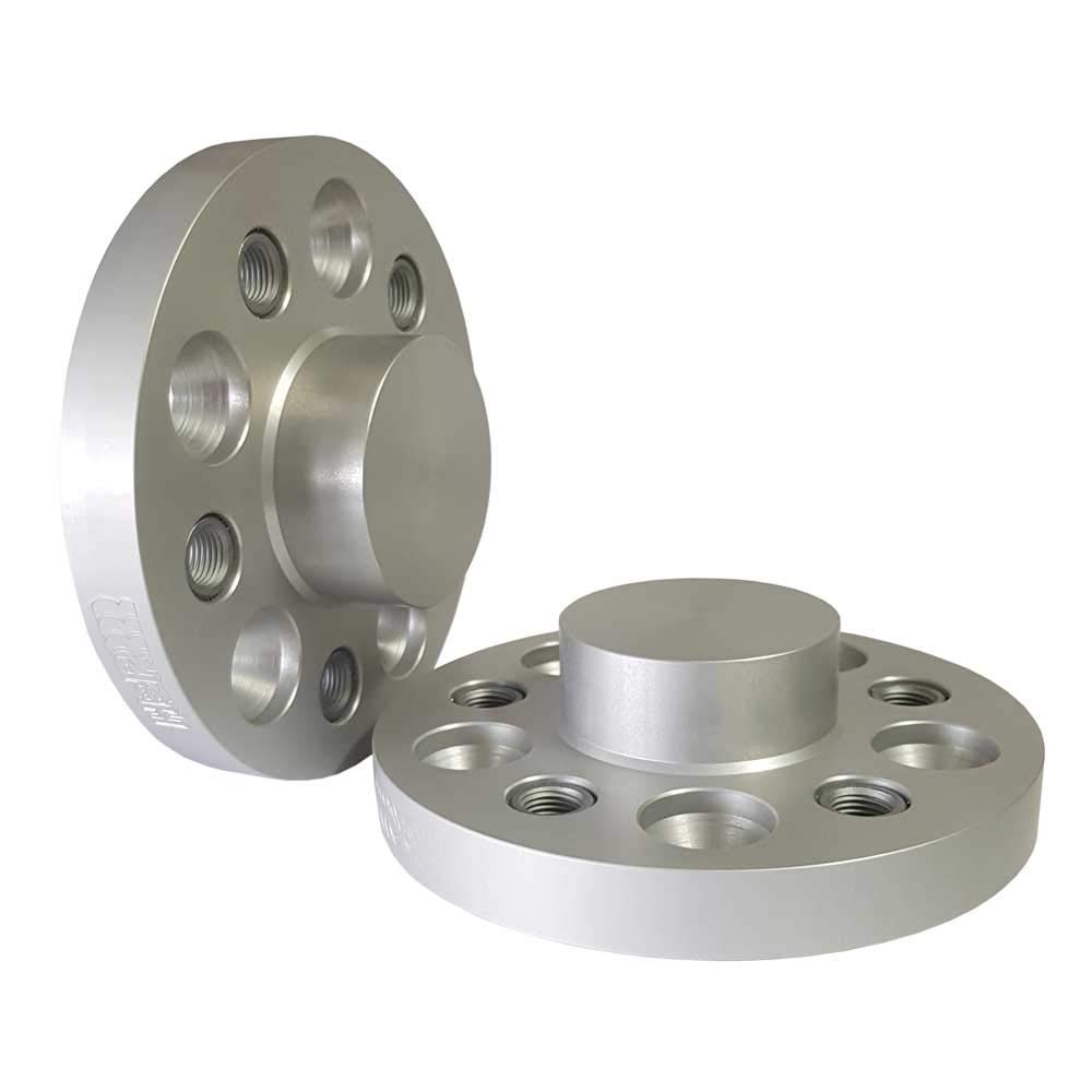 Spurverbreiterung TRAK+ Spurverbreiterungen/TRAK+ Wheel Spacers Vorne von H&R 40 mm (40556659) Distanzscheibe Räder, Silber von H&R